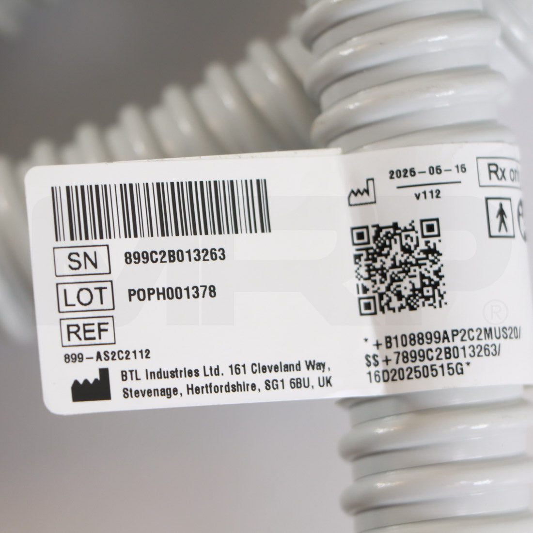 2025 BTL Emsculpt Neo System Small Paddles Label 2