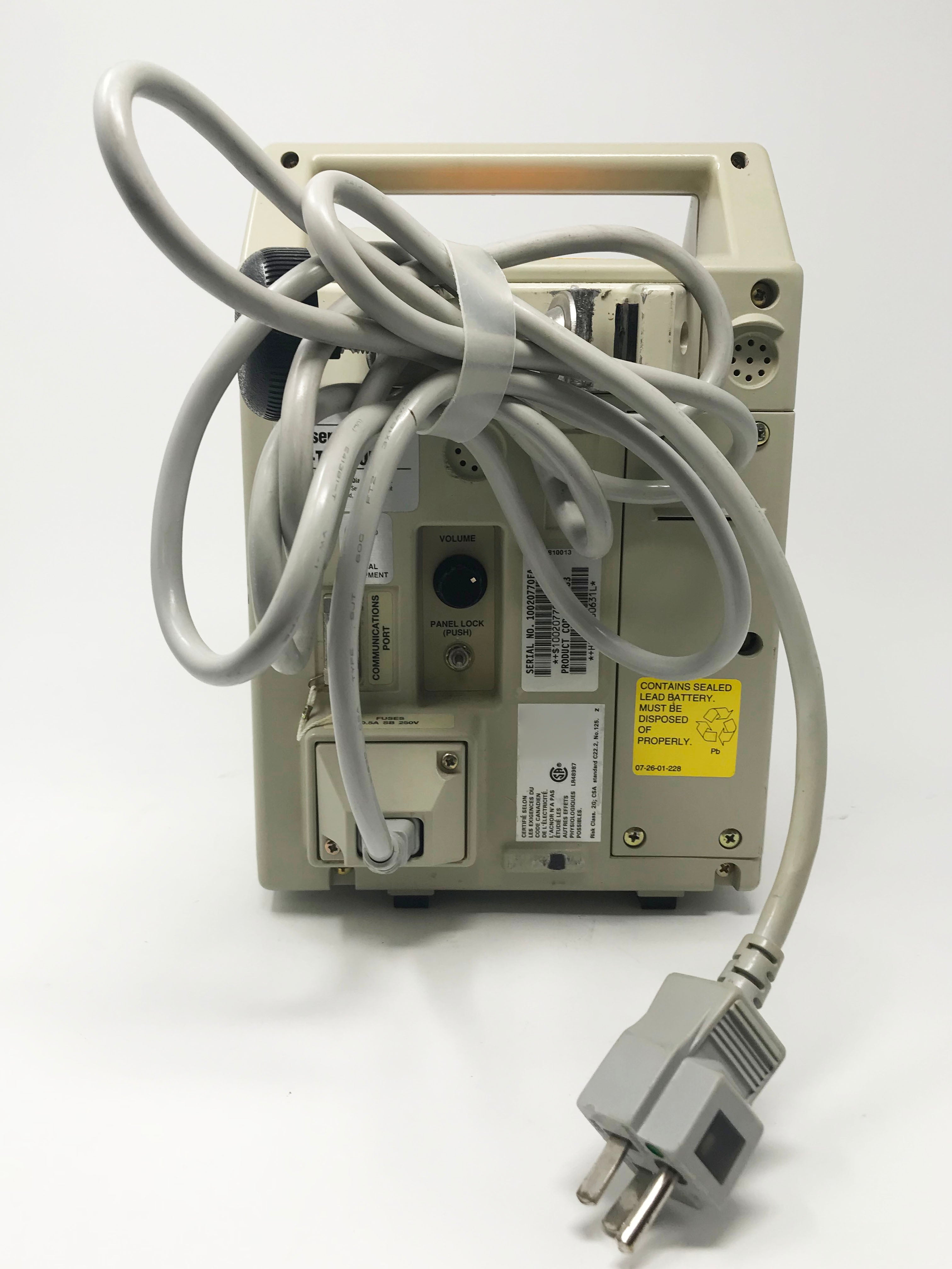 Baxter Flo-Guard 6201 Rechargeable Volumetric IV Fluid Infusion Pump AS IS