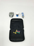 Bayer Contour Next EZ Blood Glucose Meter 9628 mg/dL Travel Kit Strips Lancets