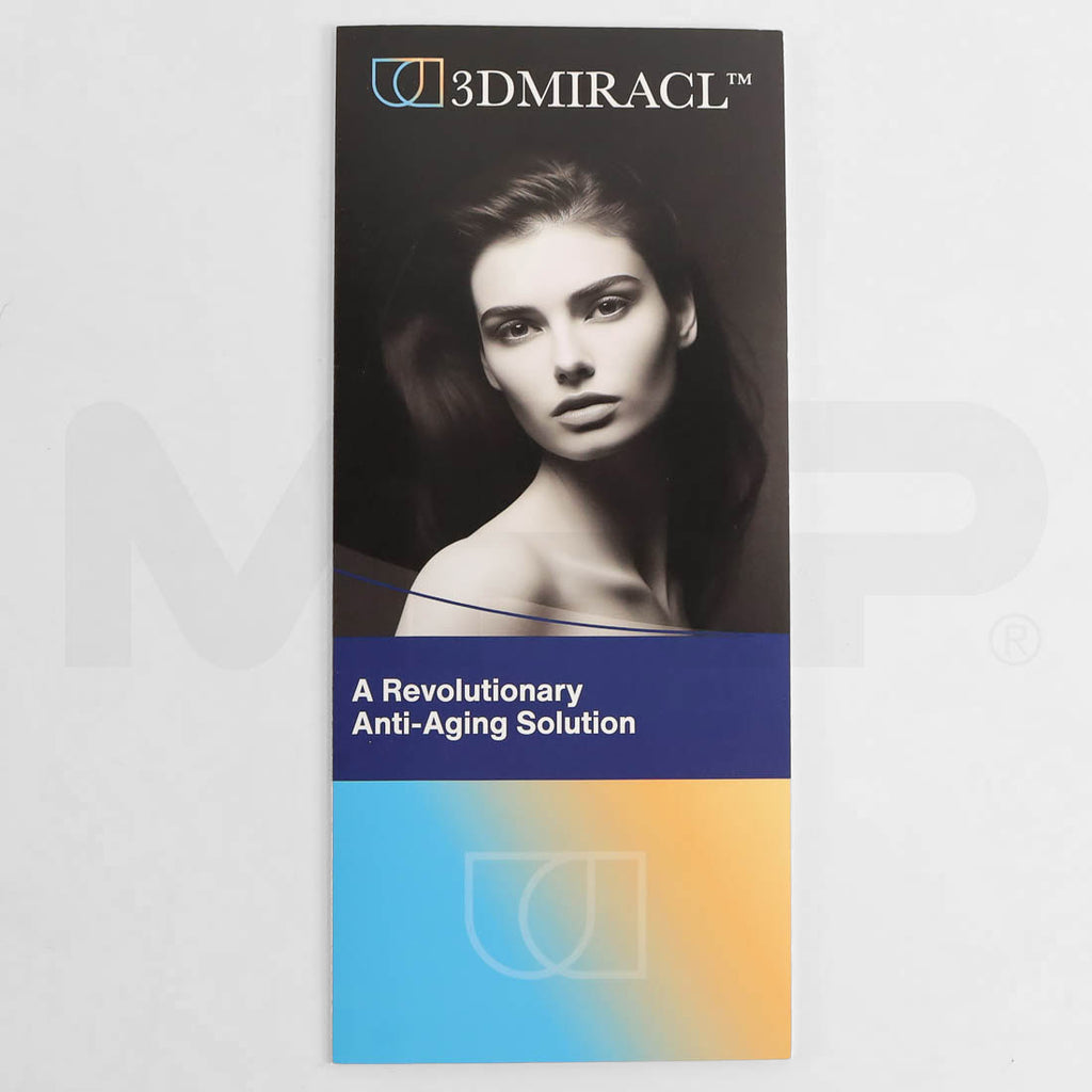 Acclaro UltraClear 3DMiracl "Revolutionary Anti-Aging Solution" Brochure Front