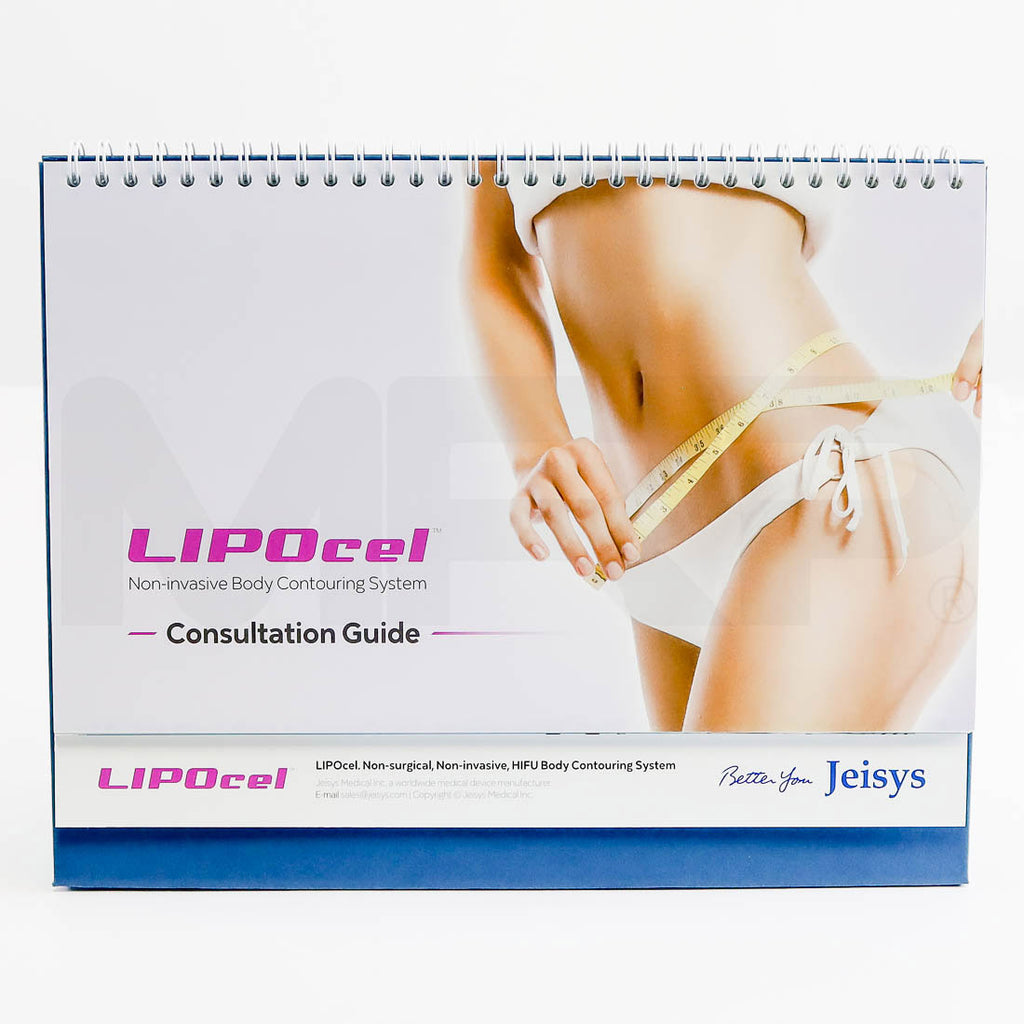 Jeisys LIPOcel "Non-Invasive Body Contouring" Consultation Guide Office Booklet Front