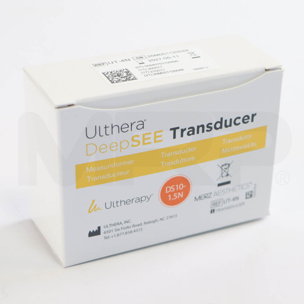 Ulthera DeepSEE DS 10-1.5N Narrow Orange Transducer Box Front