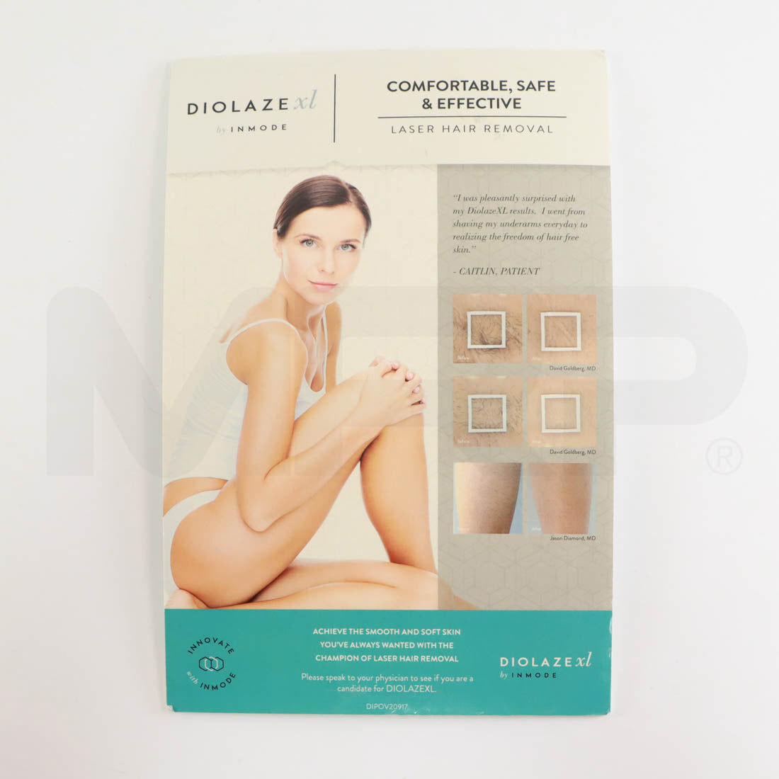 InMode Diolaze Laser Hair Removal Cardboard Office Wall Poster