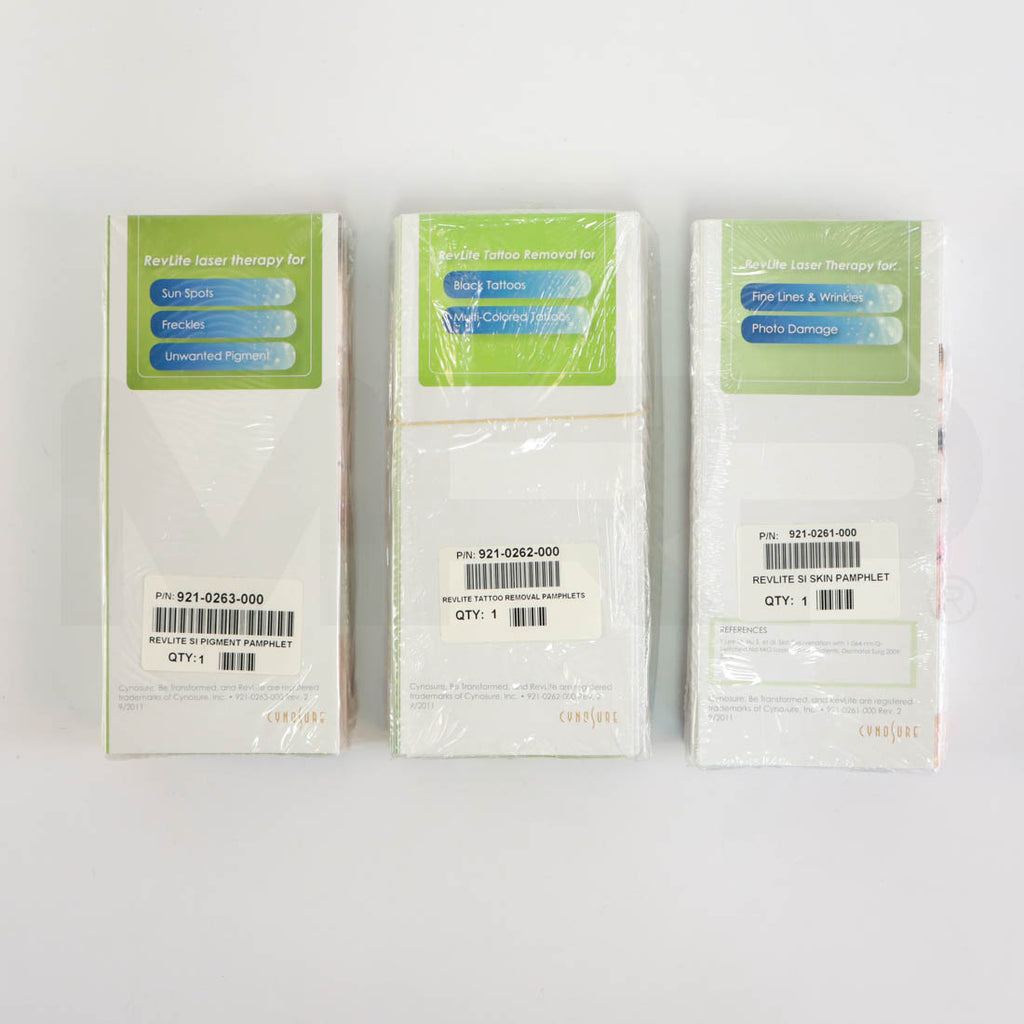 Cynosure RevLite Marketing Office Kit Brochures Back
