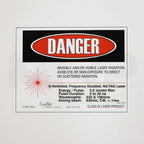 Cynosure RevLite Marketing Office Kit Danger Sign
