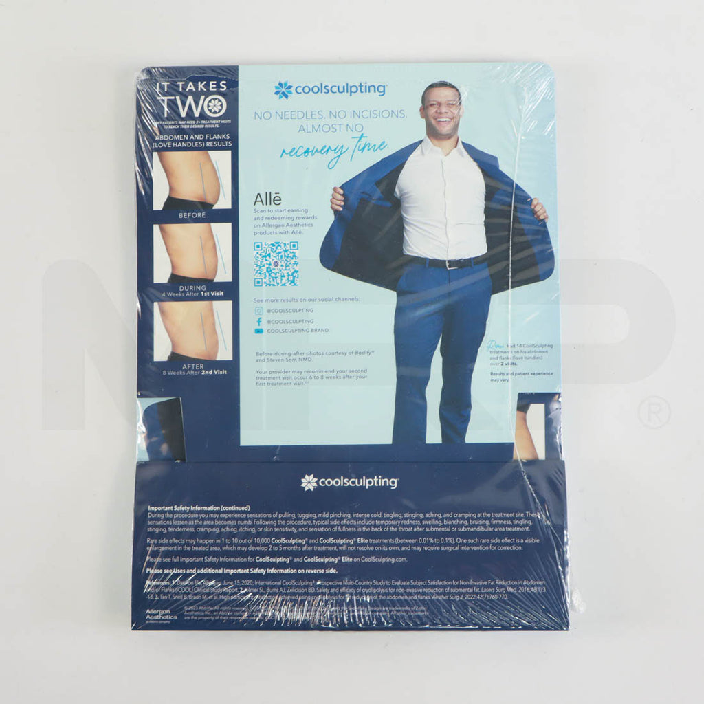 Zeltiq CoolSculpting "It Takes Two" Standee Back
