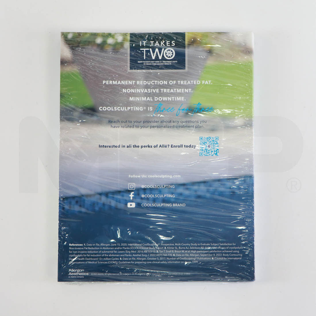 Zeltiq CoolSculpting "It Takes Two" Brochure Back