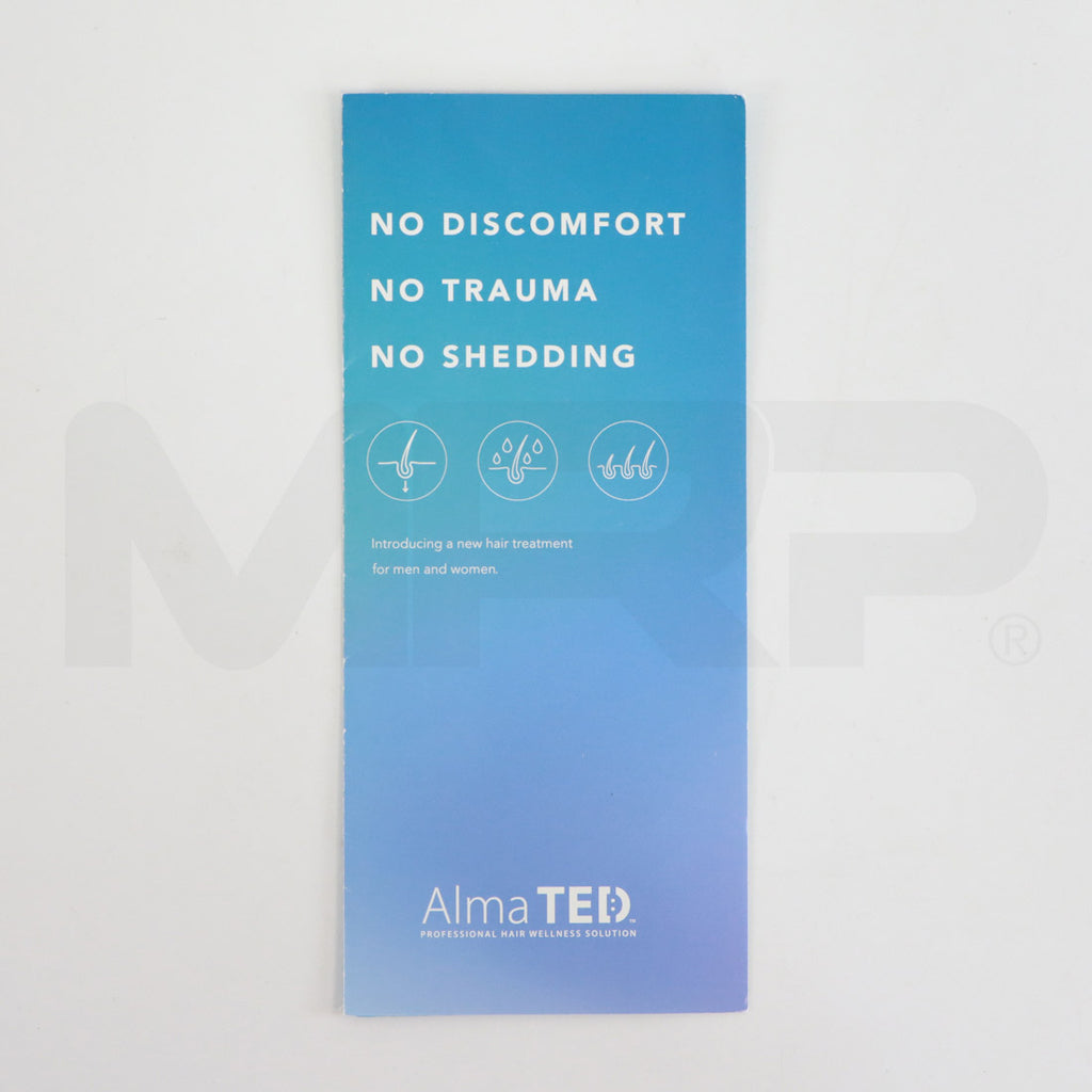 Alma TED "No Discomfort No Trauma" Marketing Patient Brochure