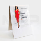 Cynosure WarmSculpting SculpSure "Strong. Sexy. Confident" Office Table Display