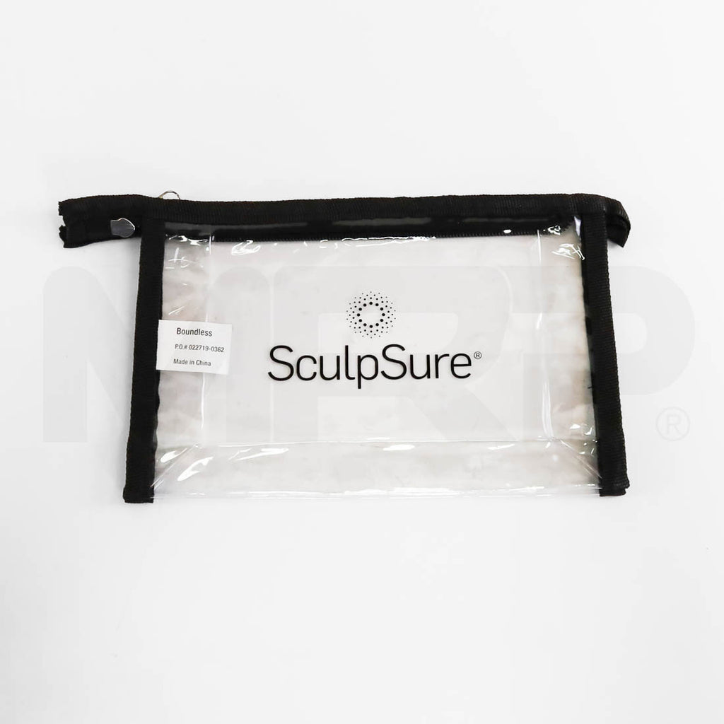 Cynosure SculpSure Zippered Clear Storage Pouch Bag