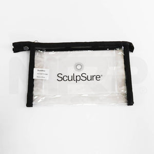 Cynosure SculpSure Zippered Clear Storage Pouch Bag