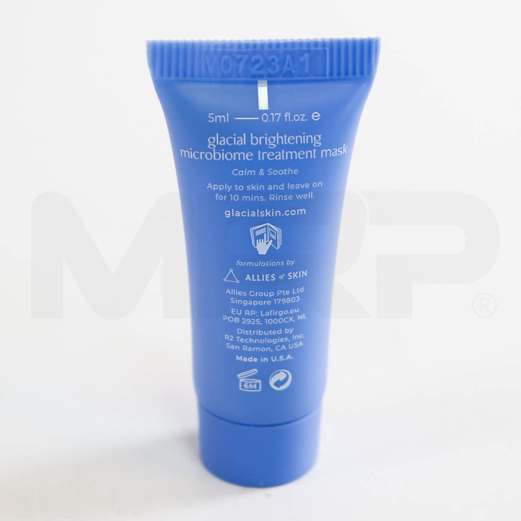 Glacial RX Treatment Mask Tube Back