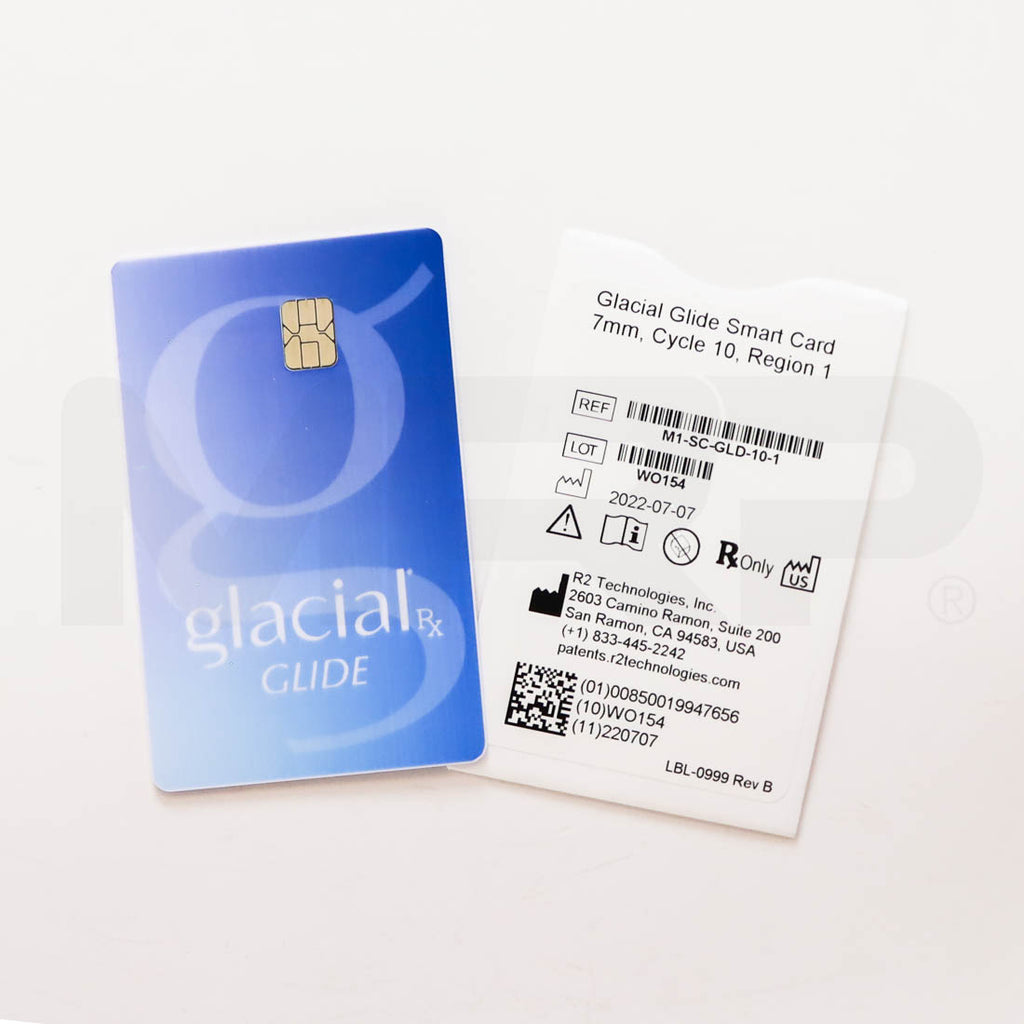 Glacial Glide Rx Smart Card 7mm Cycle 10 Region 1