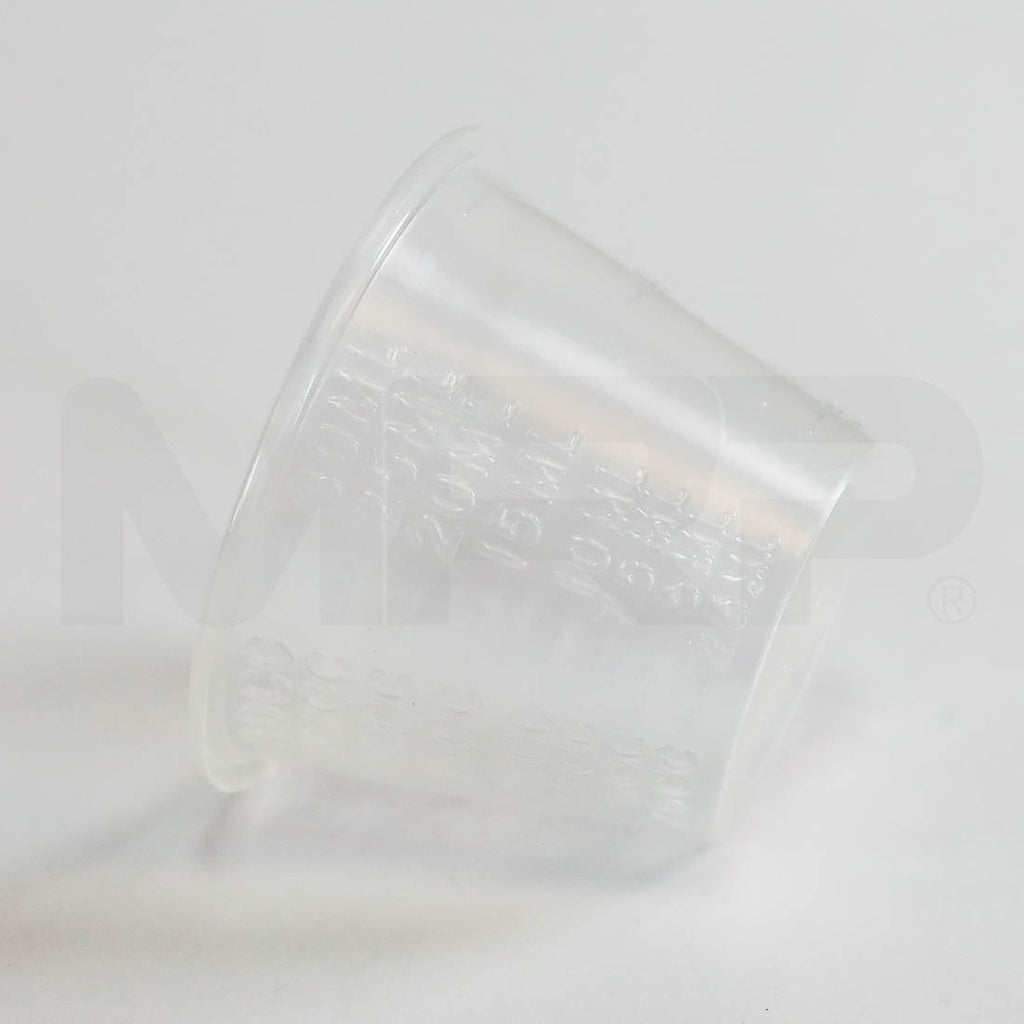 Disposable Medicine 1 fl oz Cup Side