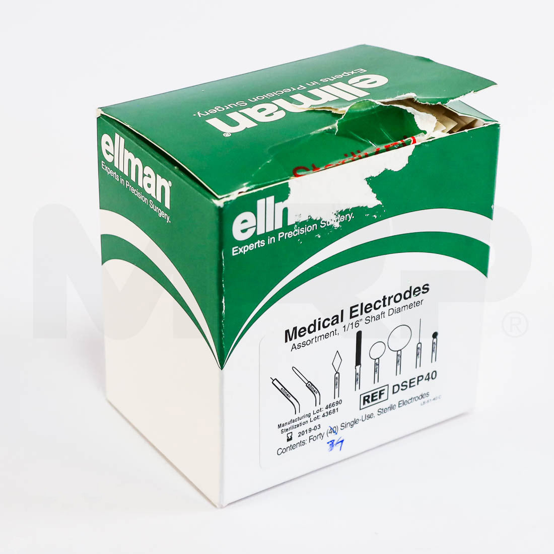 Ellman 1/16" Shaft Assortment Medical Electrode Box
