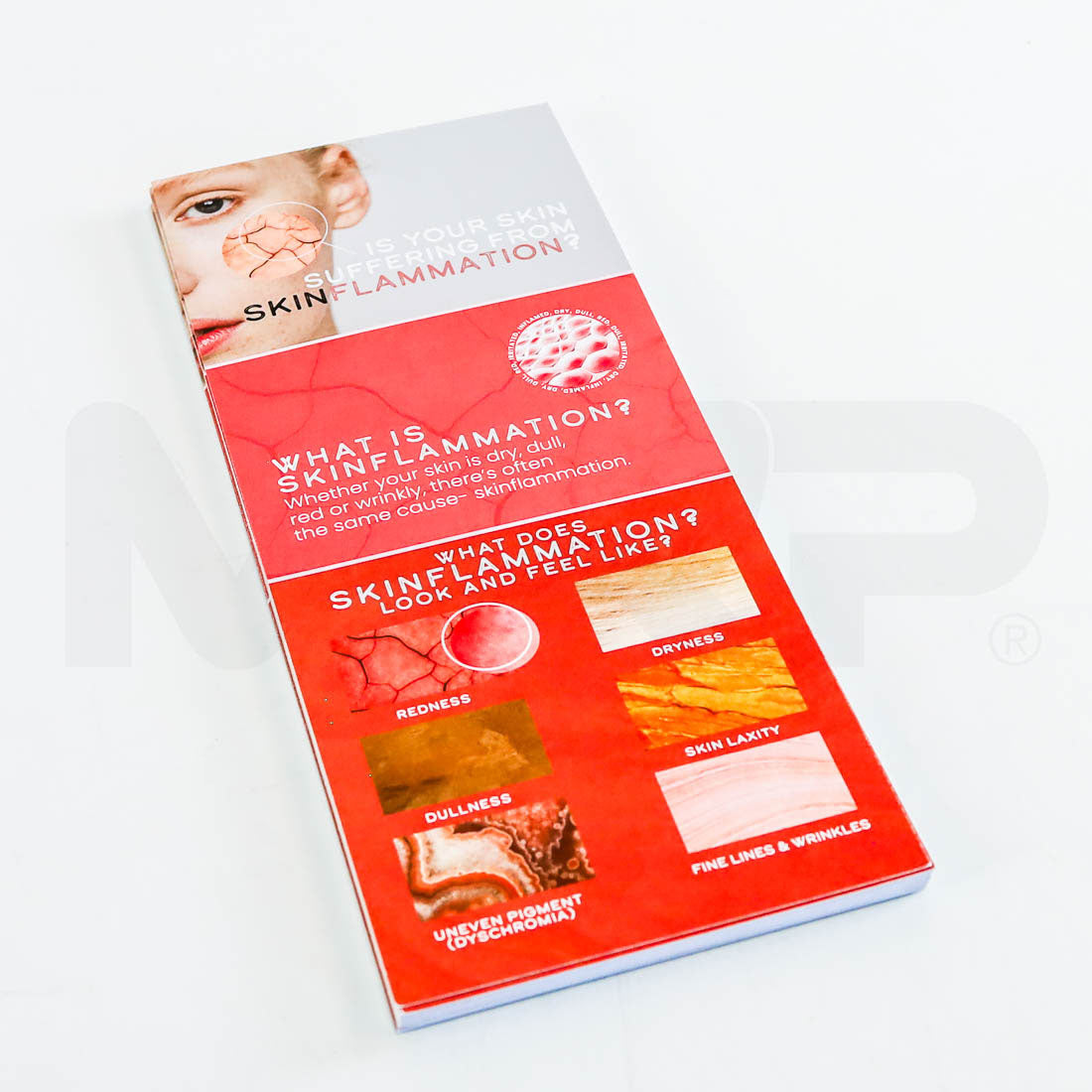 Glacial Rx "Reset Your Skinflammation With CryoAesthetic" QR Code Brochures, 21-Pack