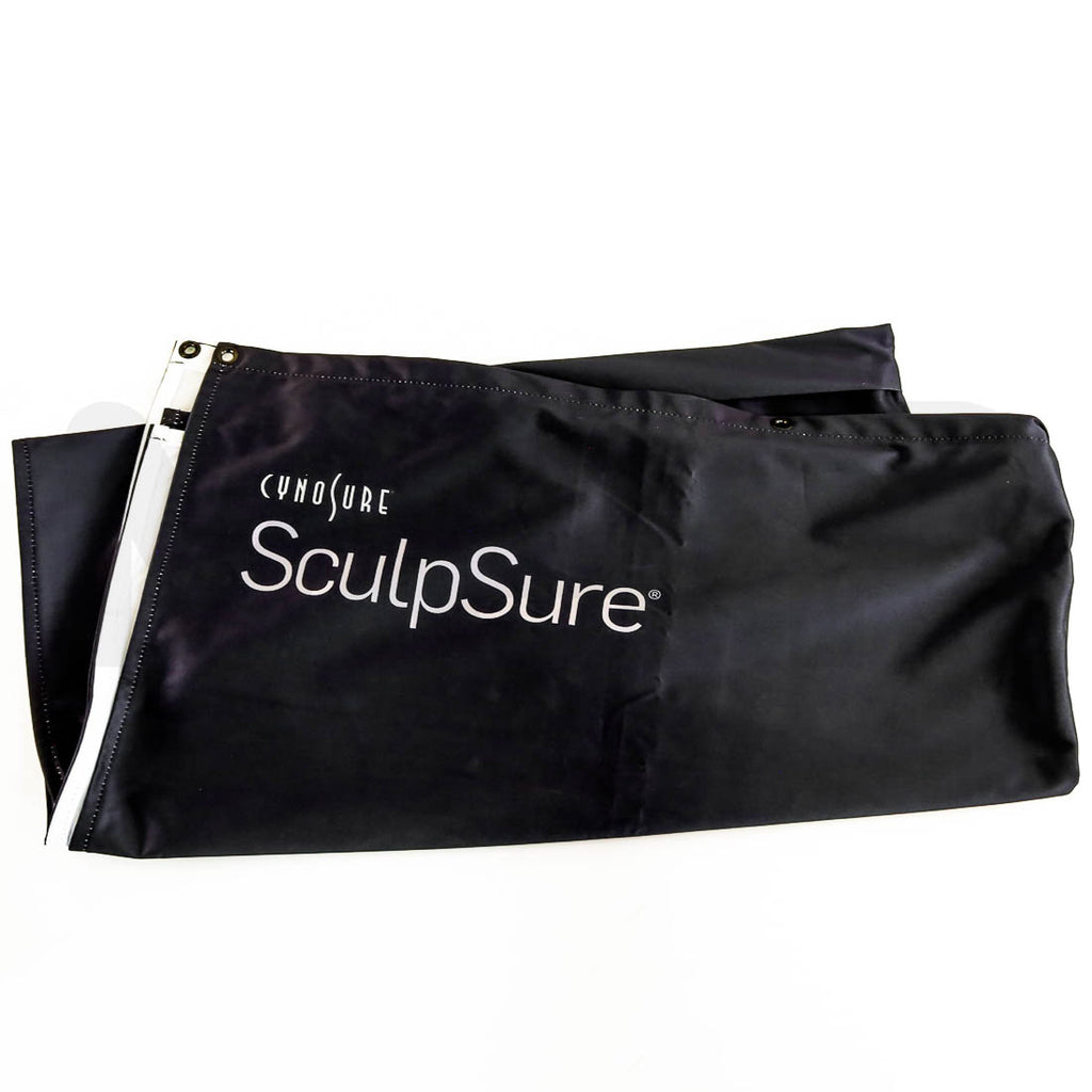Cynosure SculpSure 5' x 5' Hanging Drape Curtain Partition Folded