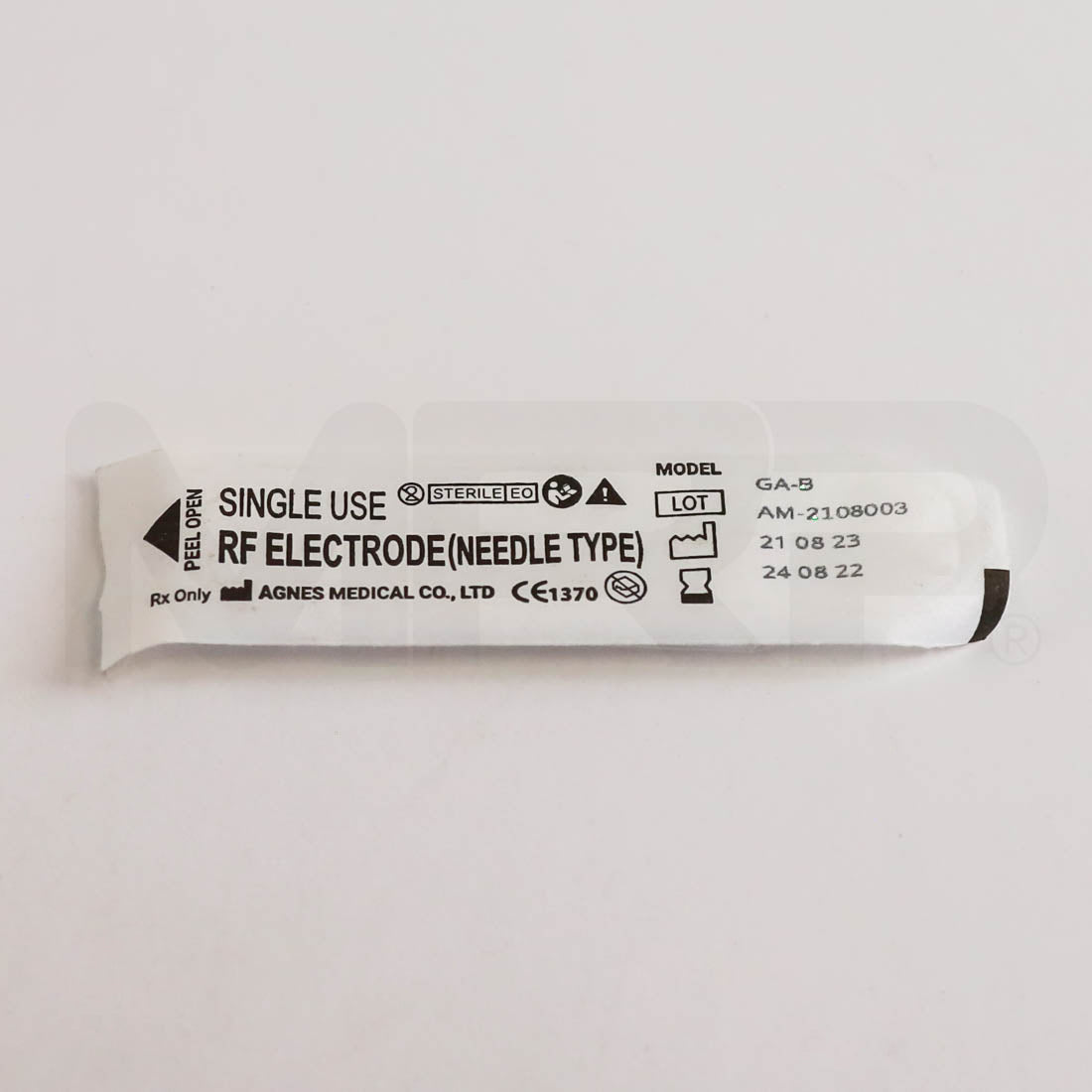 Agnes Medical RF Electrode Needle Type Micro-Insulated Label