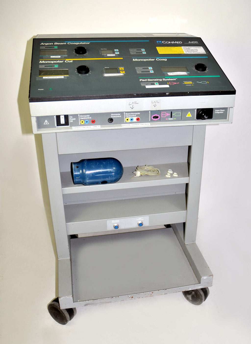 Birtcher 6400 Electrosurgical Generator ConMed Argon Beam Coagulator ESU Argon