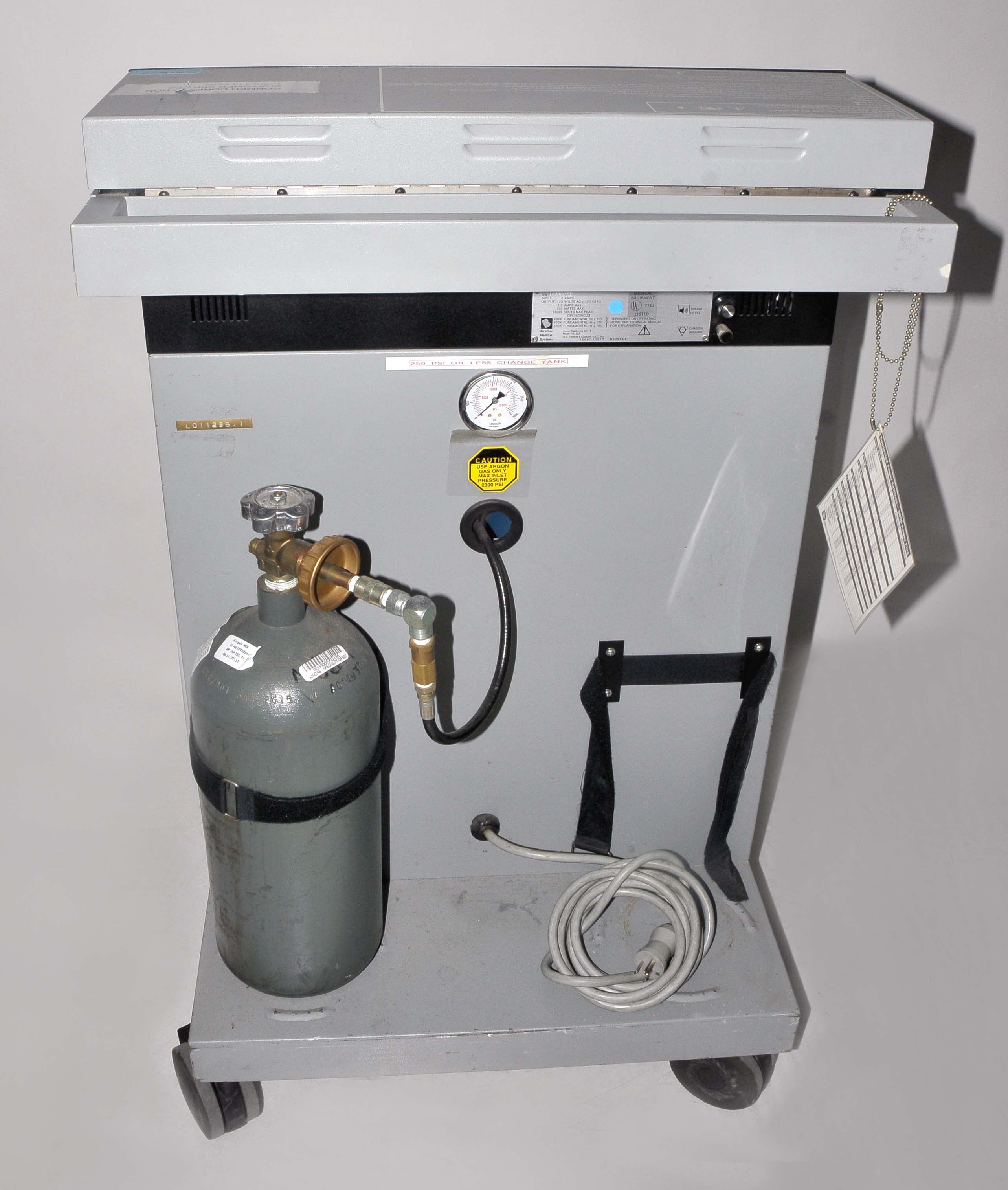 Birtcher 6400 Electrosurgical Generator ConMed Argon Beam Coagulator ESU Argon