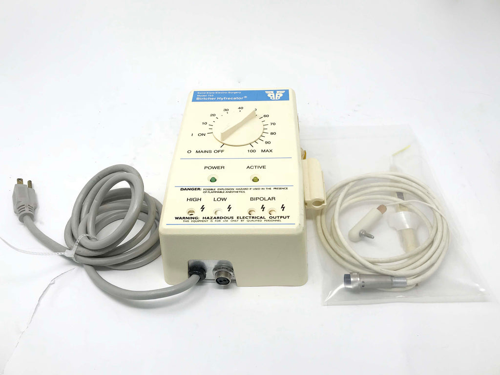 Birtcher Hyfrecator 733 36W Solid State Electro-Surgical Desiccator ESU w/ HP