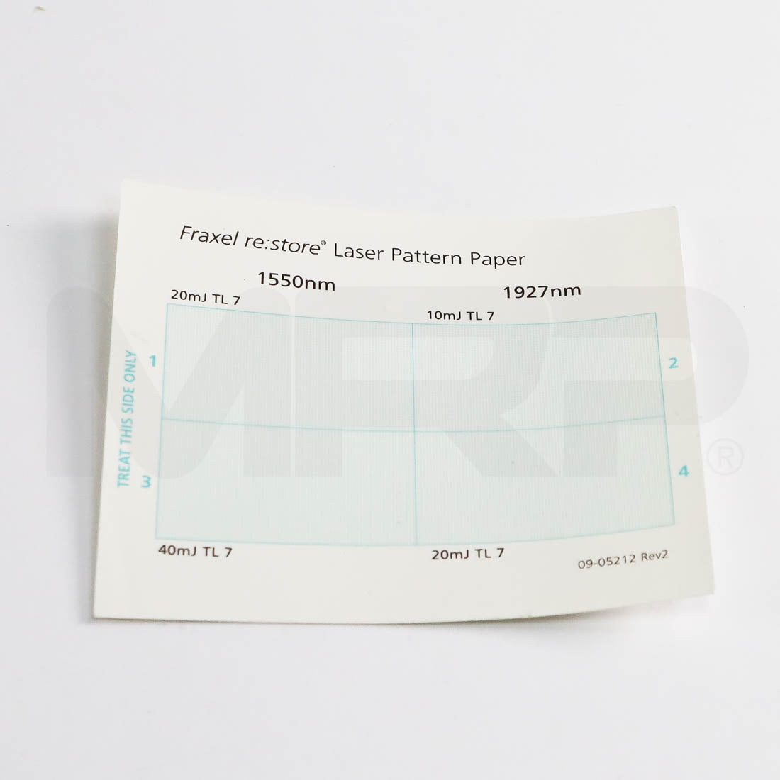 Solta Reliant Fraxel Re:Store Laser Pattern Test Paper, 18-Pieces
