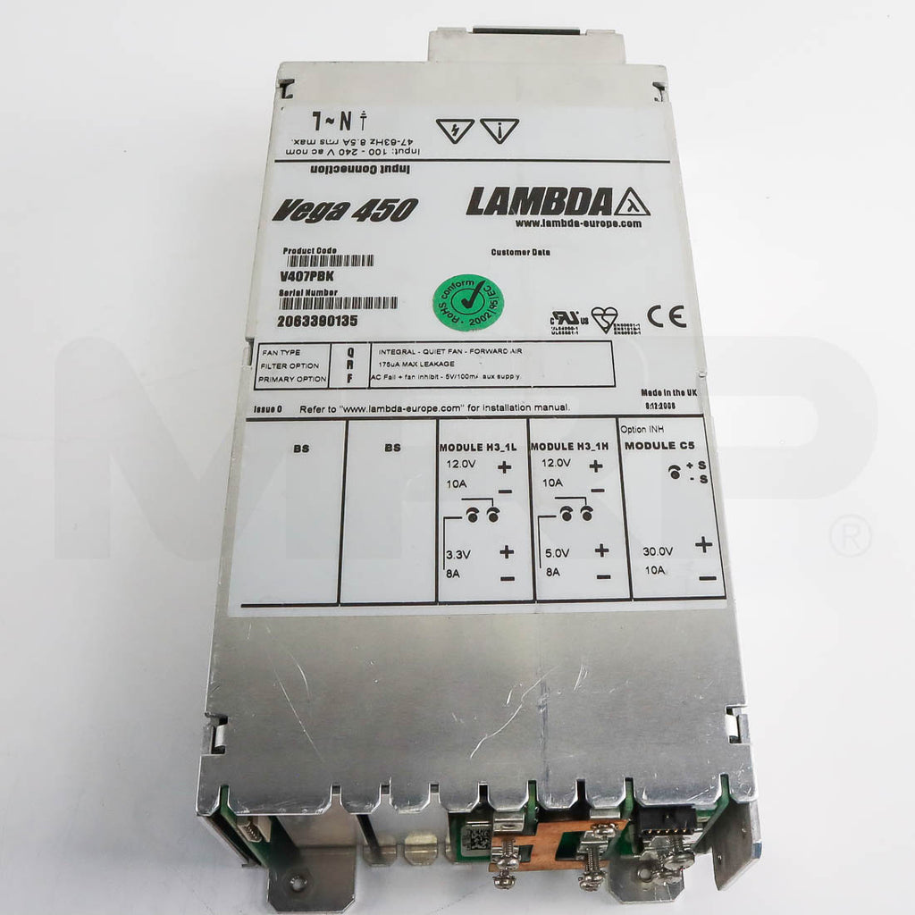 Solta Reliant Fraxel SR1500 Power Supply Label