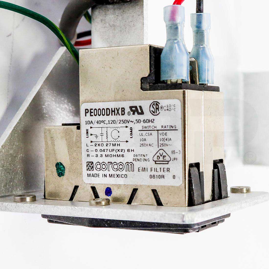 Solta Reliant Fraxel Power Supply Bracket With Inlet Label