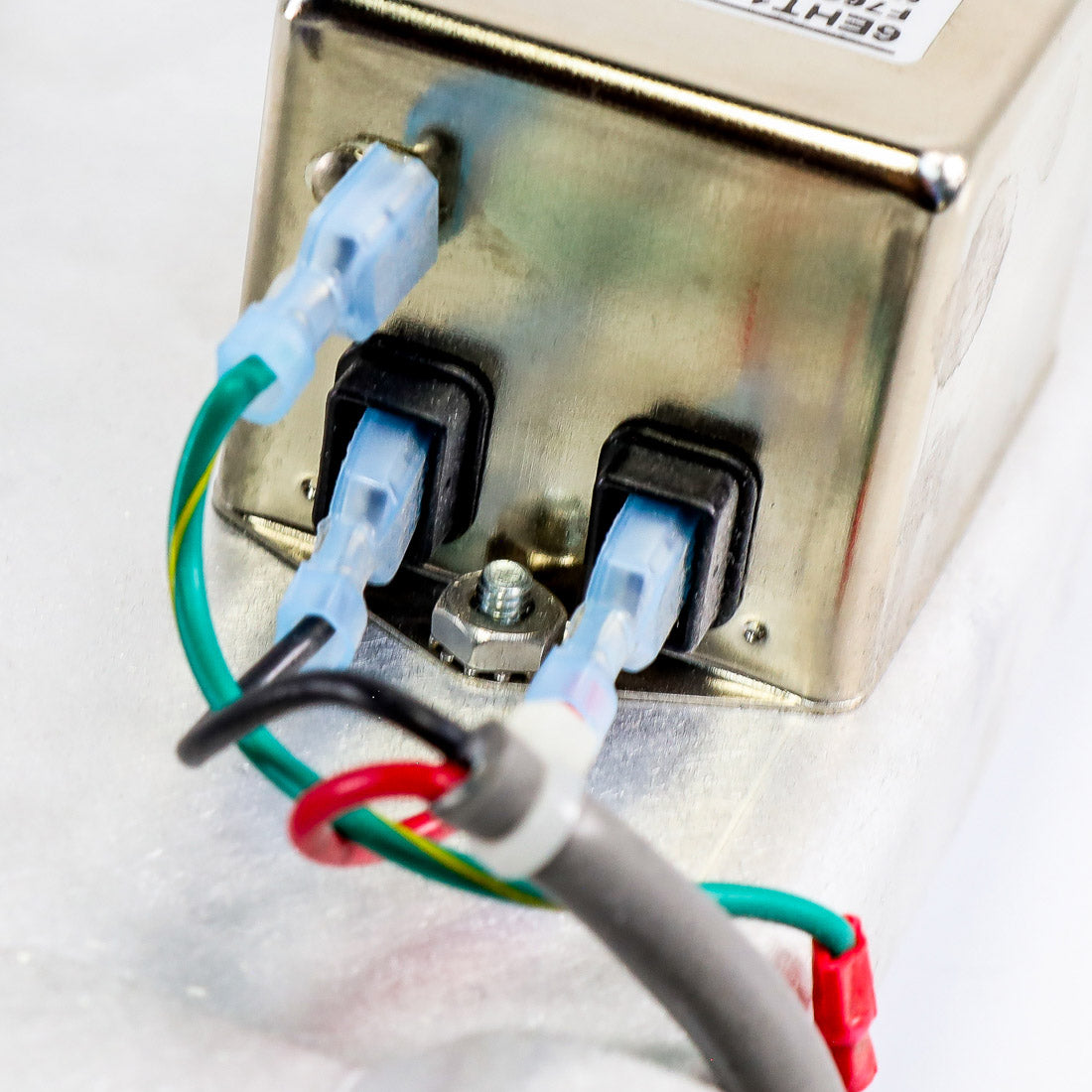 Solta Reliant Fraxel Power Supply Bracket With Inlet Connector Plugs