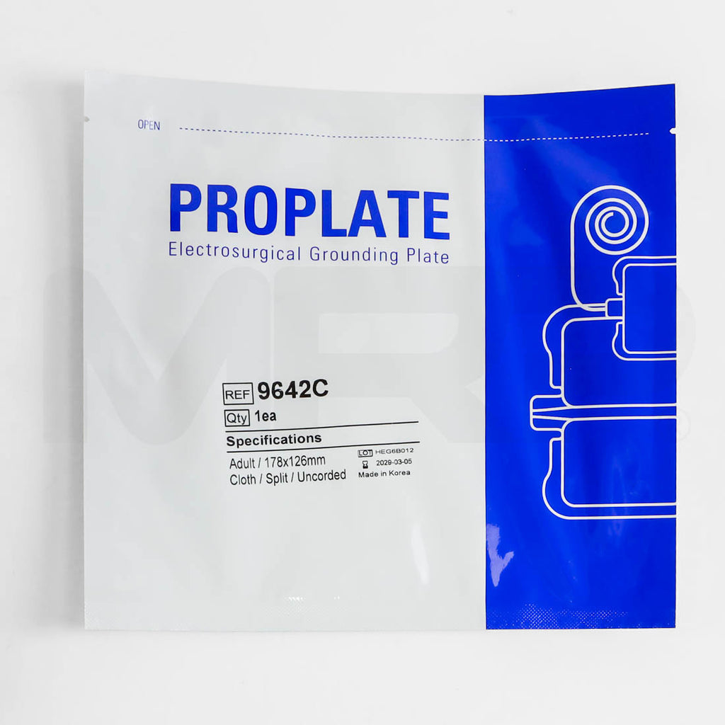 Cynosure Lutronic Proplate Electrosurgical Grounding Plate, Single