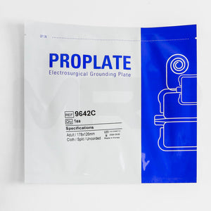 Cynosure Lutronic Proplate Electrosurgical Grounding Plate 178x126mm 9642C, Single