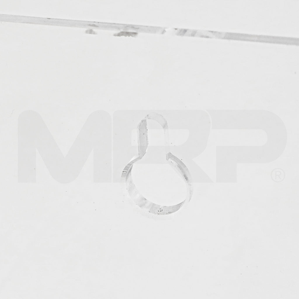 Alma Acrylic Wall Shelf Handpiece Holder Hole Hook
