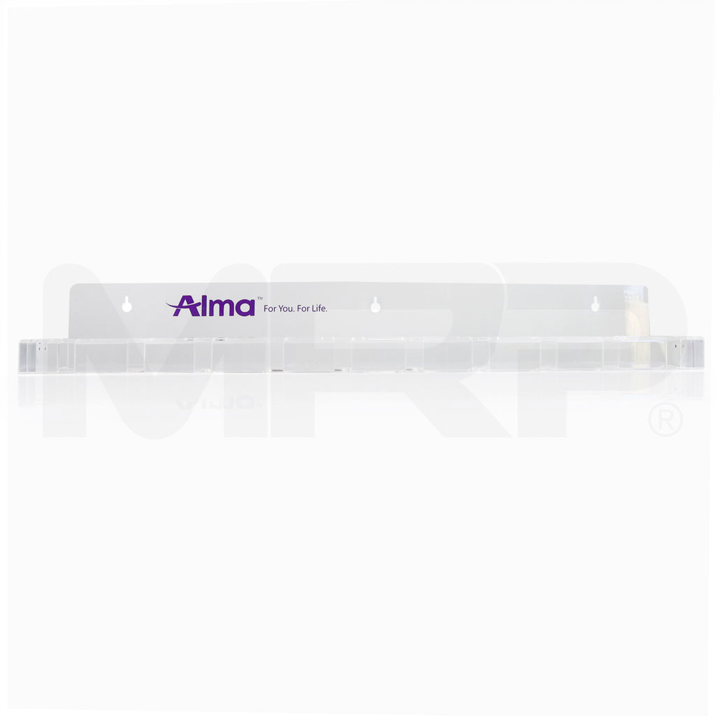 Alma Acrylic Wall Shelf Handpiece Holder Side