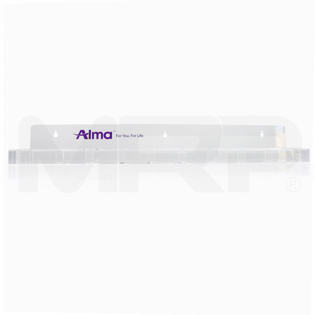 Alma Acrylic Wall Shelf Handpiece Holder Side