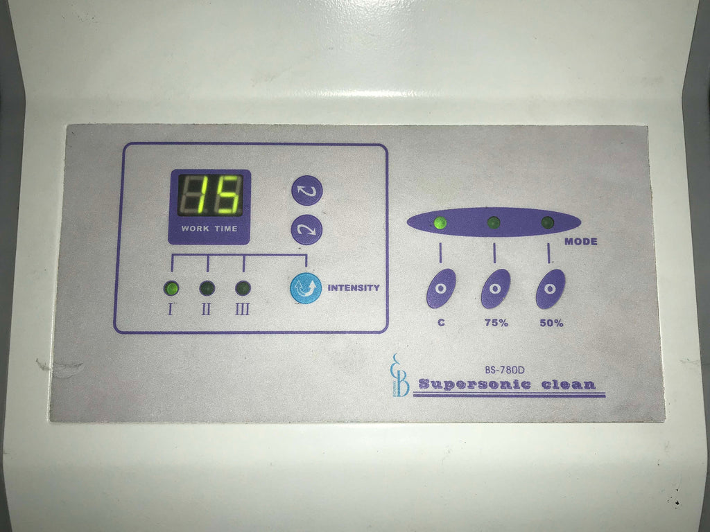 BonMay SUPERSONIC CLEAN BS-780D Energy Frequency Console Untested As Is