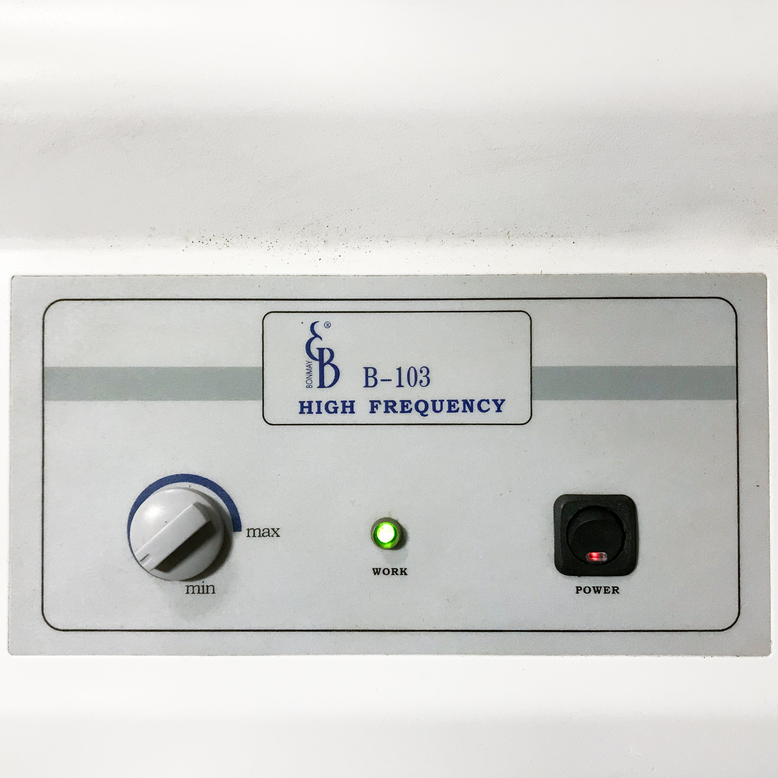 Bonmay B-103 High Frequency Electro Facial Console & 2 Electrodes Spoon Straight