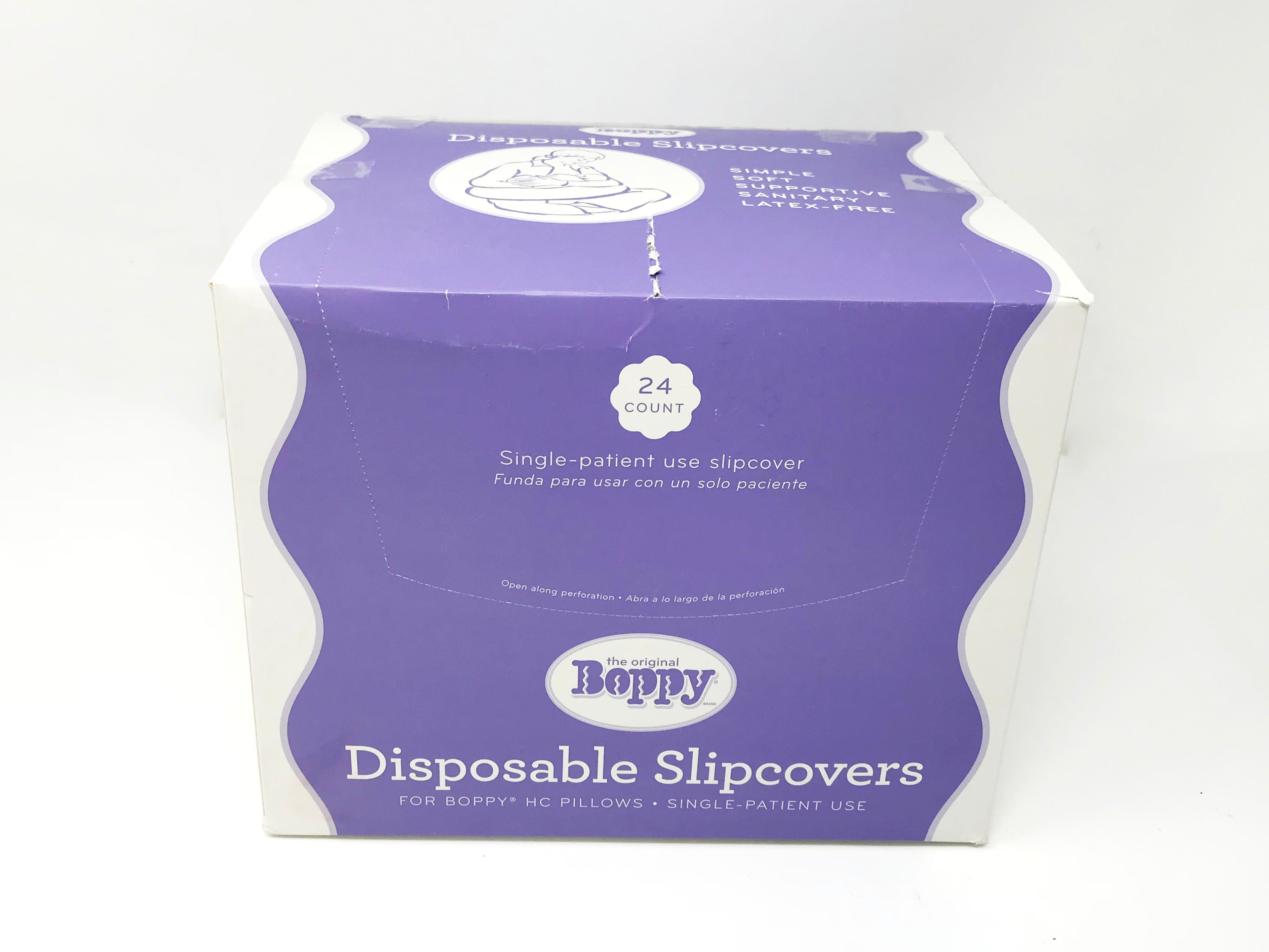 Boppy HC Breast Feeding Pillow Disposable HC Pillow Case Slip Covers Box of 24