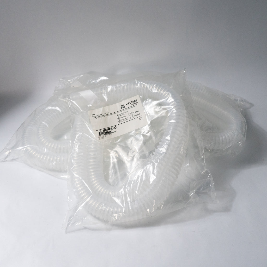 Buffalo Filter Vacuum hose 1-1/4"x6' REF: VT10106 (Non-Sterile) LOT OF 3