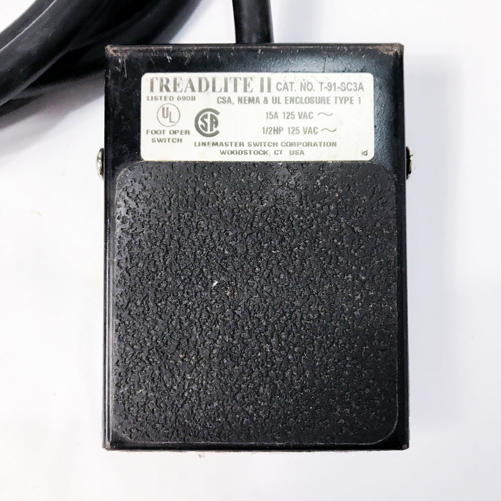 COSMETIC LASER FOOTSWITCH Type A Electrical Foot Pedal ( US Outlet Style Plug )