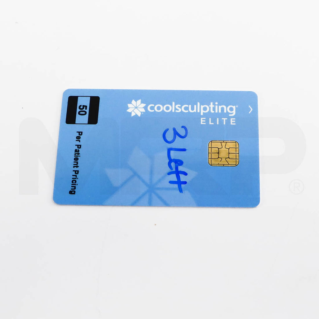 Zeltiq CoolSculpting Elite Treatment Card All Applicators x3 Cycles