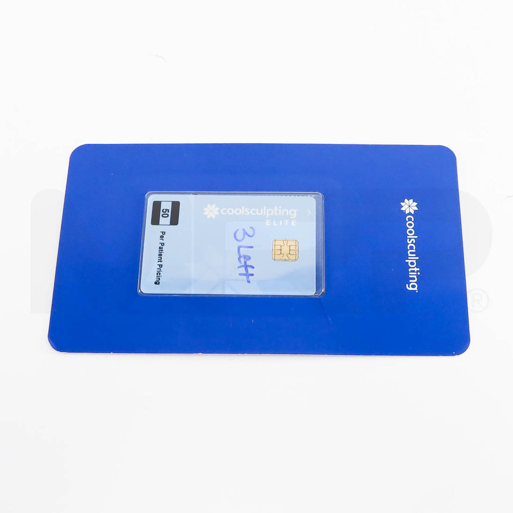 Zeltiq CoolSculpting Elite Treatment Card All Applicators x3 Cycles