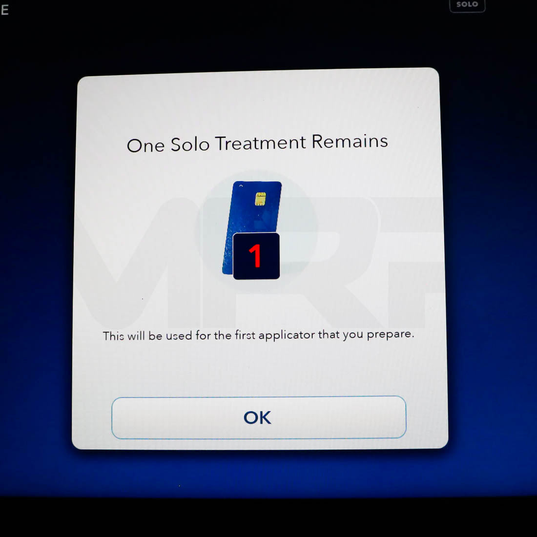 Zeltiq CoolSculpting Elite Treatment Card All Applicators x1 Cycles