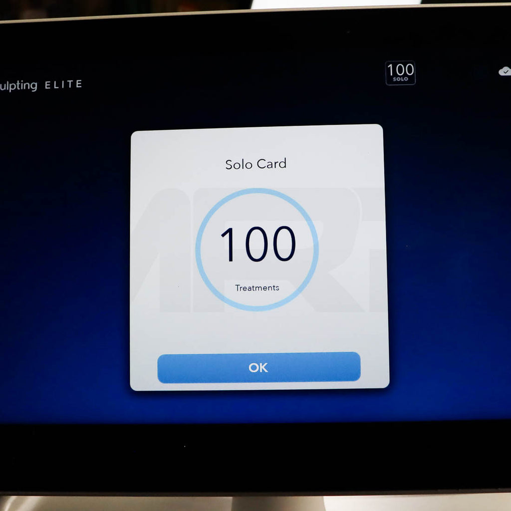 Zeltiq CoolSculpting Elite Treatment Card All Applicators x100 Cycles