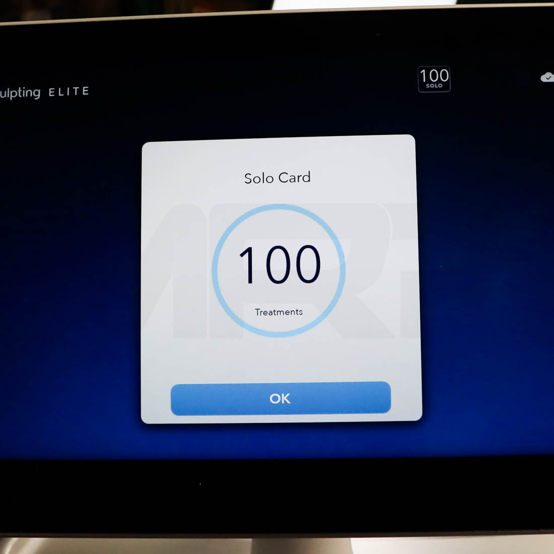 Zeltiq CoolSculpting Elite Treatment Card All Applicators x100 Cycles