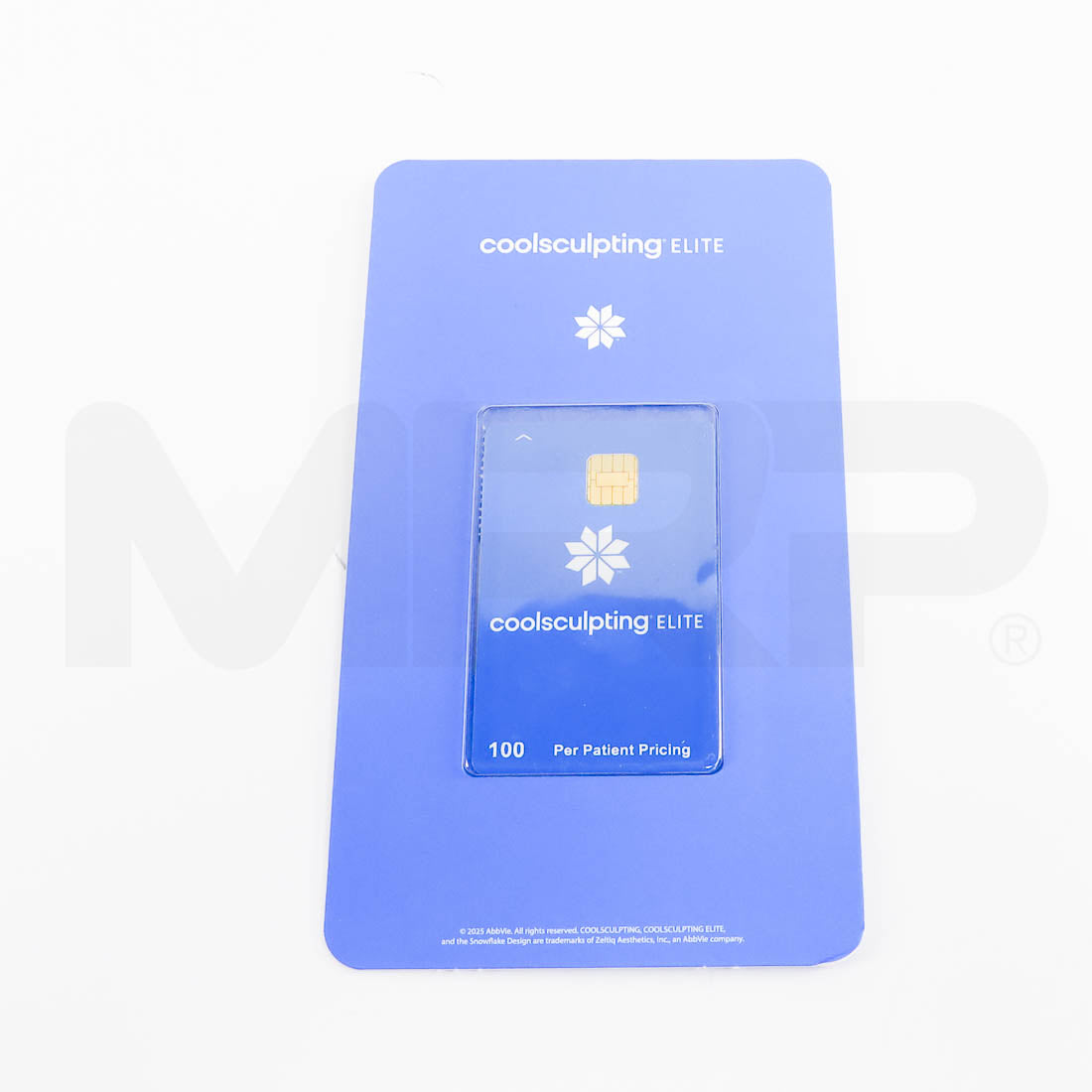 Zeltiq CoolSculpting Elite Treatment Card All Applicators x100 Cycles