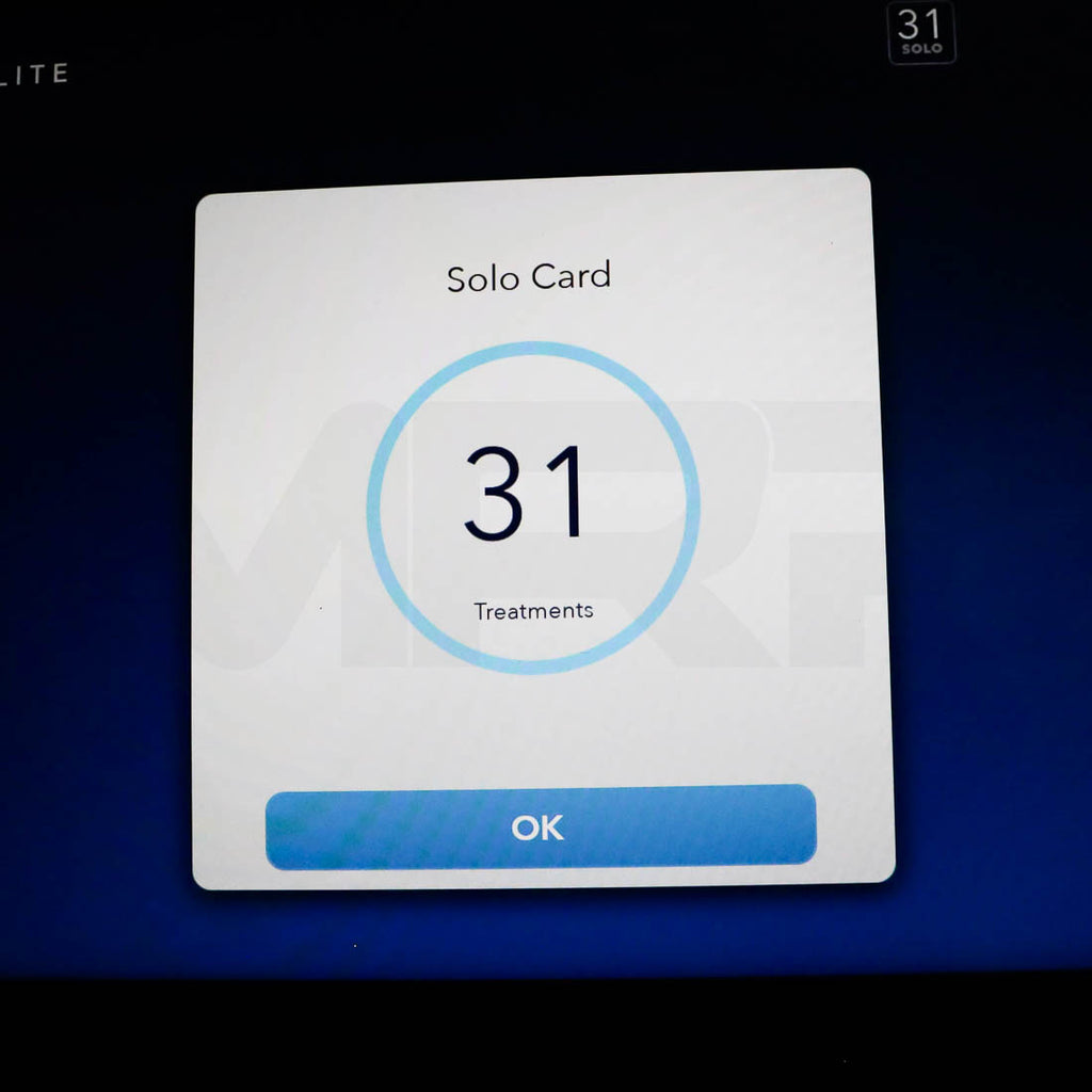 Zeltiq CoolSculpting Elite Treatment Card All Applicators x31 Cycles