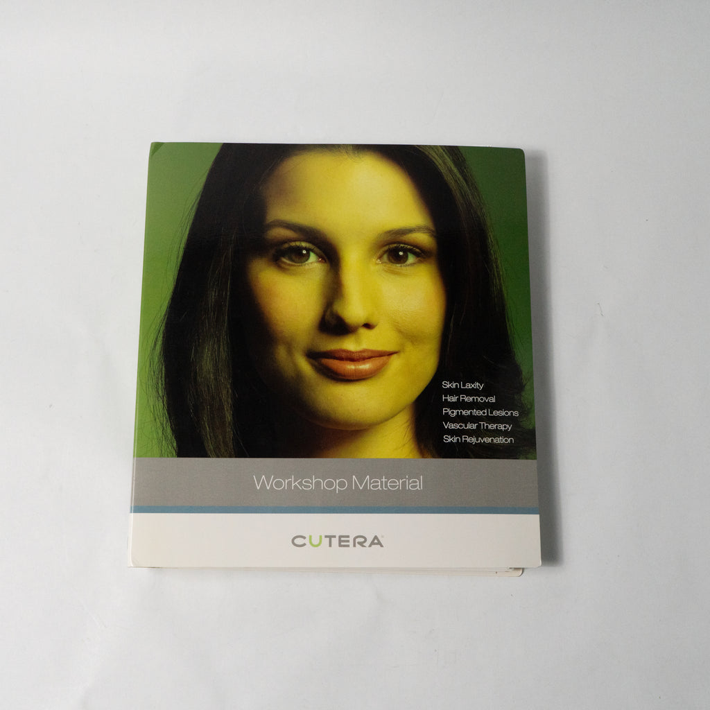 Cutera XEO CoolGlide Solera Laser Workshop Material Handbook Hair Removal Lesion