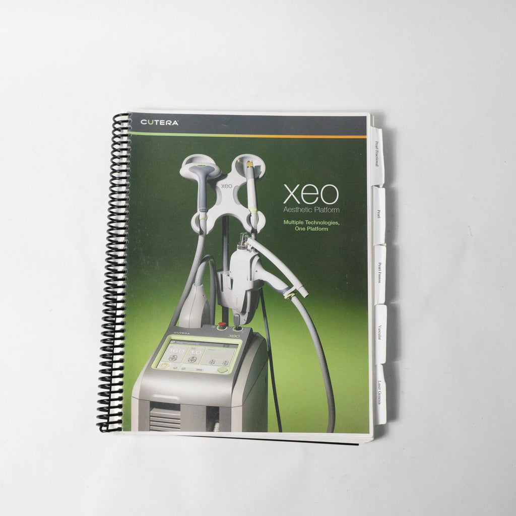 CUTERA Xeo Treatment Guideline Handbook Pearl Genesis Titan LimeLight Acutip ECT