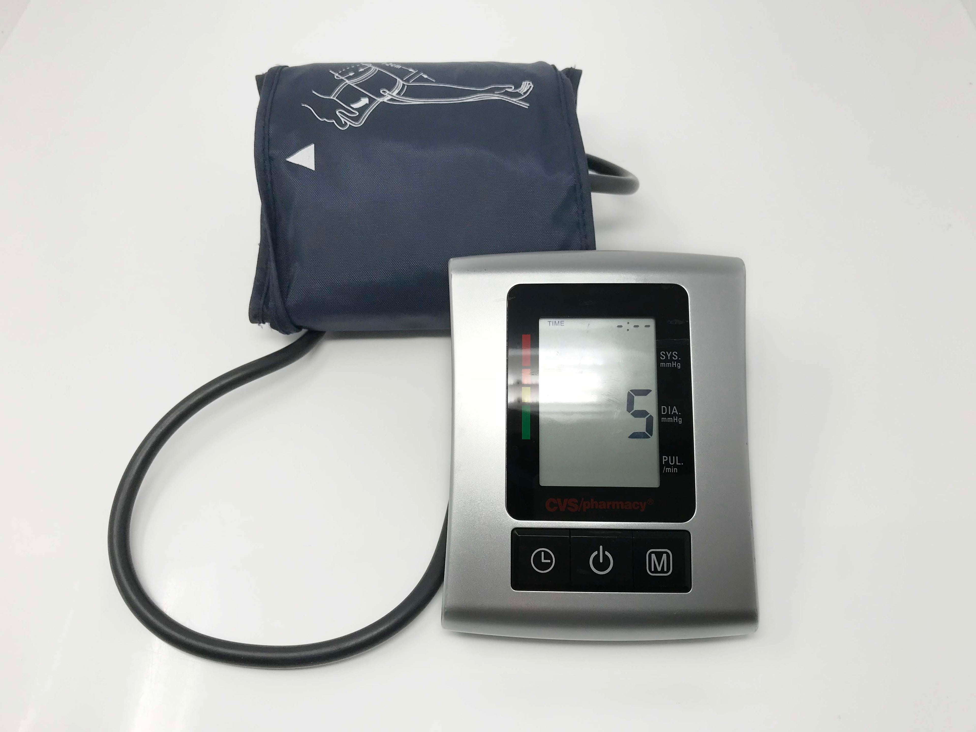 CVS Pharmacy Premium Automatic Battery Power Blood Pressure Monitor BP3M1-1E