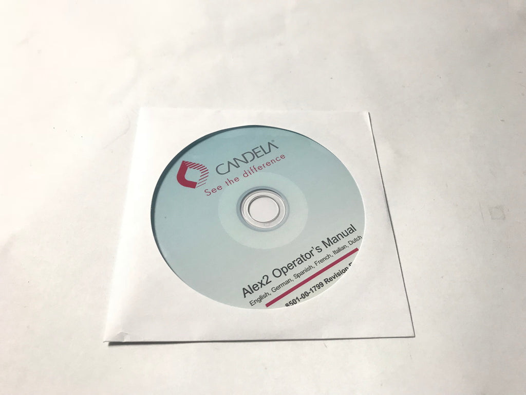 Candela Alex 2 Trivantage ATV HR 755 Laser Digital Operators Manual CD 2010